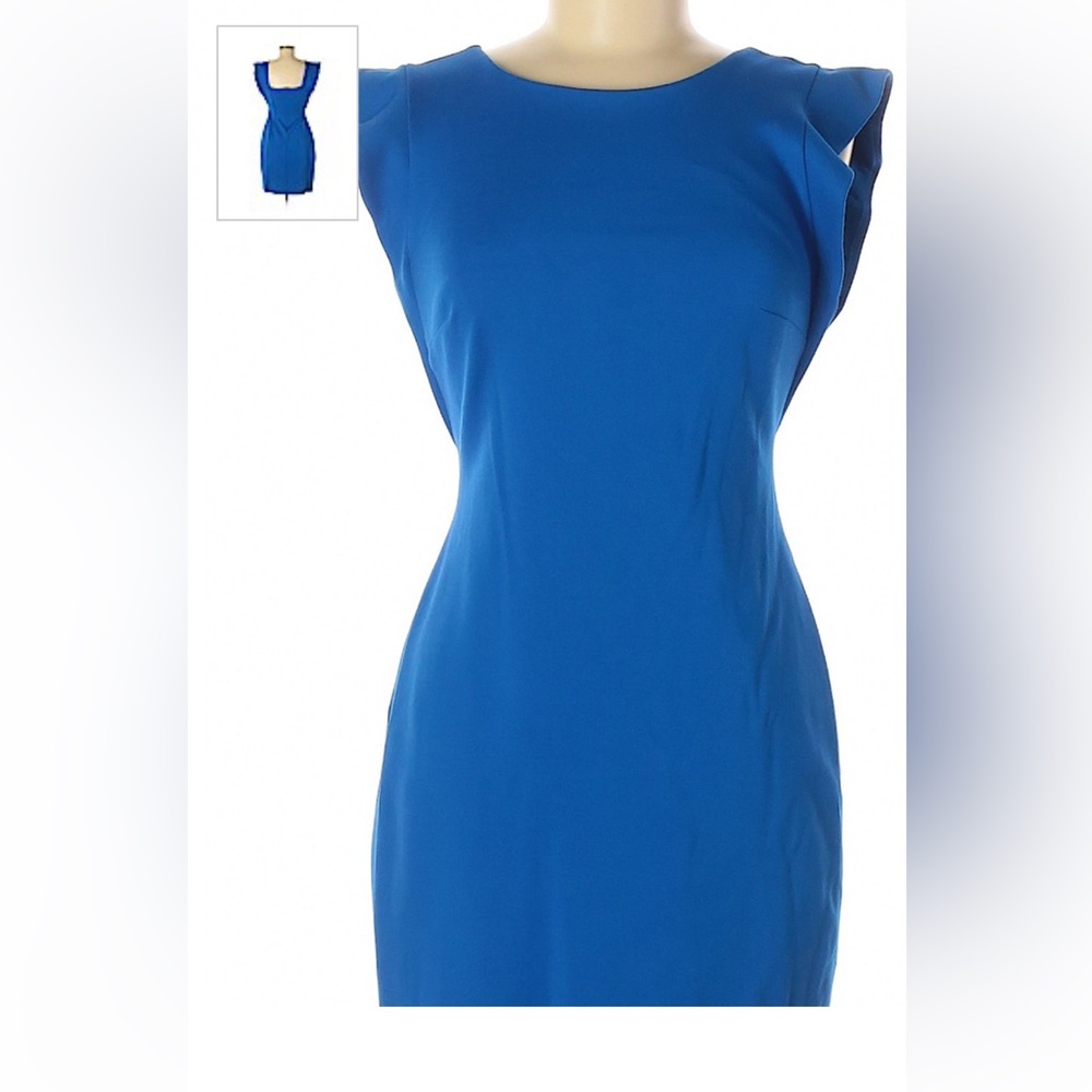 Bailey 44 Blue Dress - Turquoise - Casual - Sz Medium